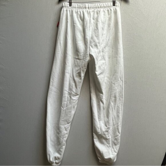 McDonald’s Better Together graphic white cotton jogger pants Sz L - Picture 4 of 10